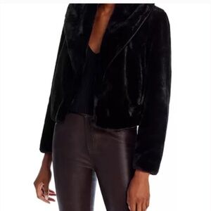 Blank NYC Faux Fur coat - Size small